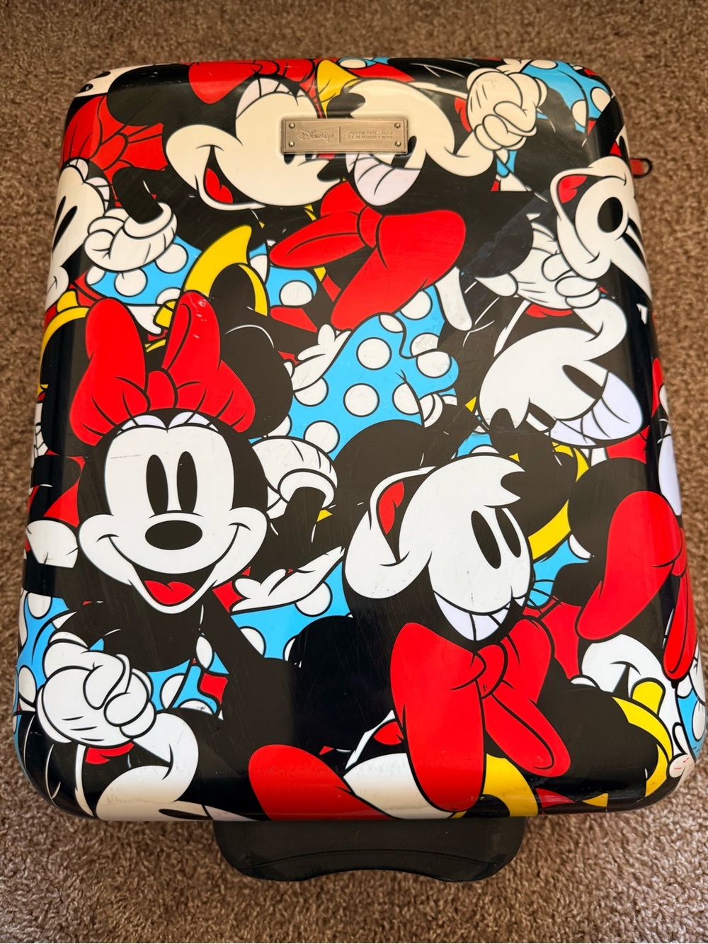 American TouristerDisney Minnie Mouse Pop Art Hardcase Travel Bag -